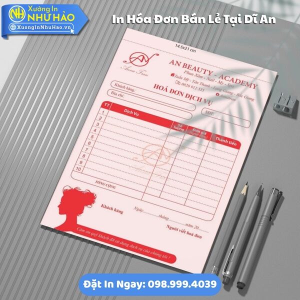 In Hóa Đơn Bán Lẻ Tại Dĩ An Theo Yêu Cầu: Đặt In Hóa Đơn 2 Liên Giá Rẻ, Chất Lượng Cao