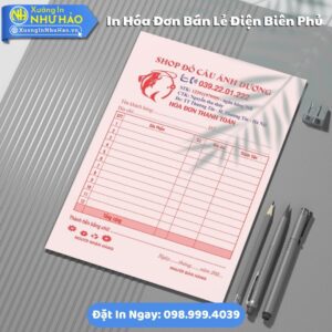 In Hóa Đơn Bán Lẻ Tại Điện Biên Phủ Theo Yêu Cầu: Như Hảo Hỗ Trợ Test Màu, Thiết Kế Free, Giao Hàng Toàn Quốc