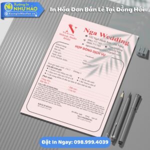 In Hóa Đơn Bán Lẻ Tại Đồng Hới Theo Yêu Cầu: Uy Tín, Báo Giá Nhanh Chóng, Giấy Fort 80gsm, Giao Hàng Nhanh Toàn Quốc