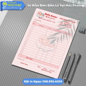 In Hóa Đơn Bán Lẻ Tại Hải Phòng Theo Yêu Cầu, In Hóa Đơn 2 Liên Giá Tốt Tại Xưởng Như Hảo