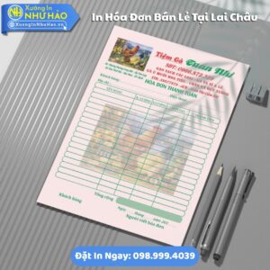 Đặt In Hóa Đơn Bán Lẻ Tại Lai Châu Theo Yêu Cầu: Chất Lượng, Giá Tốt, Thiết Kế Miễn Phí - Xưởng Như Hảo