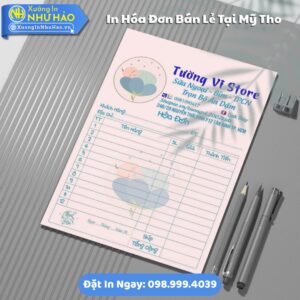Dịch Vụ In Hóa Đơn Bán Lẻ Tại Mỹ Tho Theo Yêu Cầu, Phiếu Hóa Đơn Bán Lẻ, Giá Tốt Nhất
