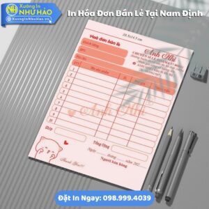 In Hóa Đơn Bán Lẻ Tại Nam Định Theo Yêu Cầu: Báo Giá Quyển Hóa Đơn Bán Lẻ Tốt Nhất