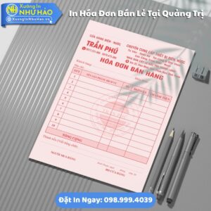 In Hóa Đơn Bán Lẻ Tại Quảng Trị Hỗ Trợ Test Màu, Thiết Kế Miễn Phí, Fort 80gsm, Giao Nhanh Toàn Quốc
