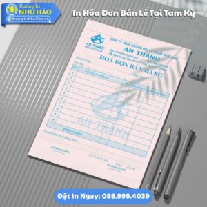 Địa Chỉ In Hóa Đơn Bán Lẻ Tại Tam Kỳ Fort 80gsm, Kích Thước Tùy Chọn, Test Màu, Giao Nhanh, Giá Rẻ Tại Xưởng