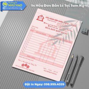 Địa Chỉ In Hóa Đơn Bán Lẻ Tại Tam Kỳ Fort 80gsm, Kích Thước Tùy Chọn, Test Màu, Giao Nhanh, Giá Rẻ Tại Xưởng