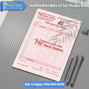 In Hóa Đơn Bán Lẻ Tại Thuận An Theo Yêu Cầu - Báo Giá Quyển Hóa Đơn Bán Lẻ