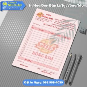 In Hóa Đơn Bán Lẻ Tại Vũng Tàu - Như Hảo: In Nhanh, Giá Rẻ, Thiết Kế Miễn Phí. Uy Tín, Chất Lượng Cao