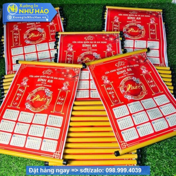 In Lịch Treo Tường Theo Yêu Cầu: Thiết Kế Độc Quyền, Lưu Giữ Khoảnh Khắc Gia Đình Ý Nghĩa