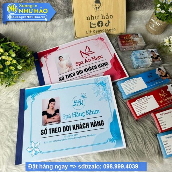 Đặt Làm In Sổ Theo Dõi Khách Hàng Theo Yêu Cầu, Báo Giá Nhanh, Chất Lượng Tại Xưởng In Như Hảo