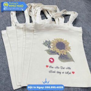 In Túi Vải Canvas: Giải Pháp Quà Tặng Và Marketing