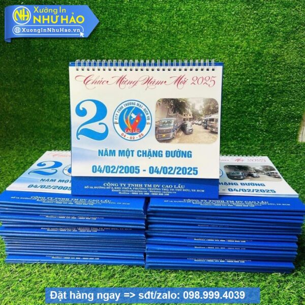 In Lịch Để Bàn Chữ A 2026 Theo Yêu Cầu - Xưởng Như Hảo: Chất Lượng, Giá Tốt, Hỗ Trợ Thiết Kế