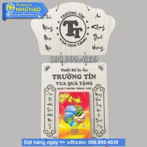 Lịch Bloc Gỗ Treo Tường 2026 Tại Xưởng In Như Hảo: Độc Đáo, Sang Trọng, Phong Thủy