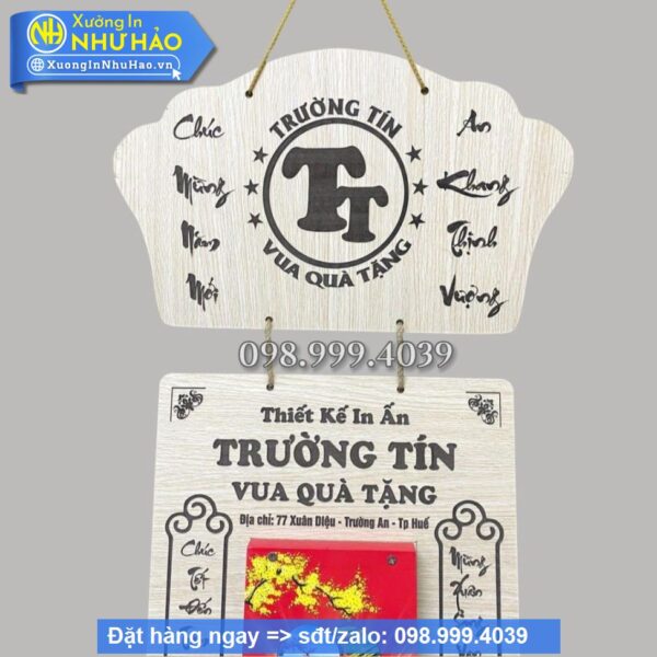 Lịch Bloc Gỗ Treo Tường 2026 Tại Xưởng In Như Hảo: Độc Đáo, Sang Trọng, Phong Thủy
