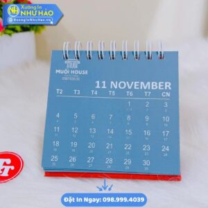 In Lịch Để Bàn Mini 2026: Thiết Kế Đẹp, Giá Tốt Tại Xưởng Như Hảo. Quà Tặng Doanh Nghiệp Ý Nghĩa