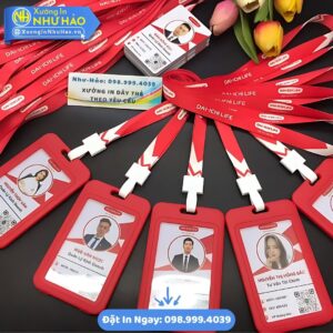 Thẻ Đeo Ban Tổ Chức, Sự Kiện Theo Yêu Cầu, In Ảnh Rõ Nét, PVC Cao Cấp