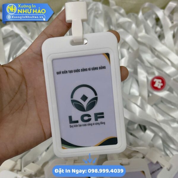 Thẻ Đeo Ban Tổ Chức, Sự Kiện Theo Yêu Cầu, In Ảnh Rõ Nét, PVC Cao Cấp