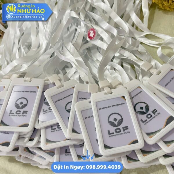 Thẻ Đeo Ban Tổ Chức, Sự Kiện Theo Yêu Cầu, In Ảnh Rõ Nét, PVC Cao Cấp