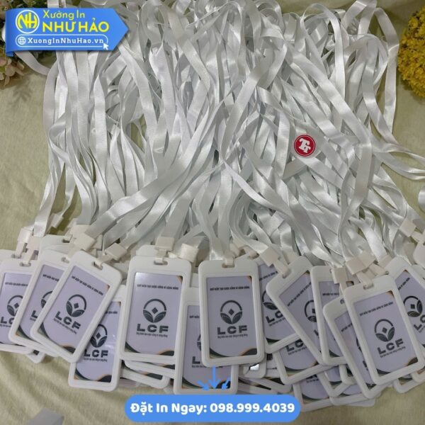 Thẻ Đeo Ban Tổ Chức, Sự Kiện Theo Yêu Cầu, In Ảnh Rõ Nét, PVC Cao Cấp