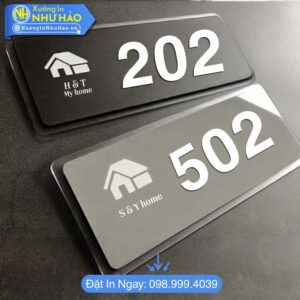 Biển Số Phòng Mica: Giải Pháp Nhận Diện Chuyên Nghiệp