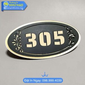 Biển Số Phòng Mica: Giải Pháp Nhận Diện Chuyên Nghiệp