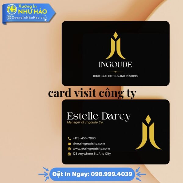 In Card Visit Công Ty Chuyên Nghiệp, Uy Tín tại Xưởng In Như Hảo – Thiết Kế Miễn Phí, Chất Liệu Cao Cấp, Giao Hàng Nhanh Toàn Quốc