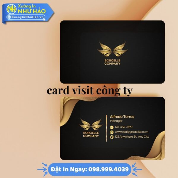 In Card Visit Công Ty Chuyên Nghiệp, Uy Tín tại Xưởng In Như Hảo – Thiết Kế Miễn Phí, Chất Liệu Cao Cấp, Giao Hàng Nhanh Toàn Quốc