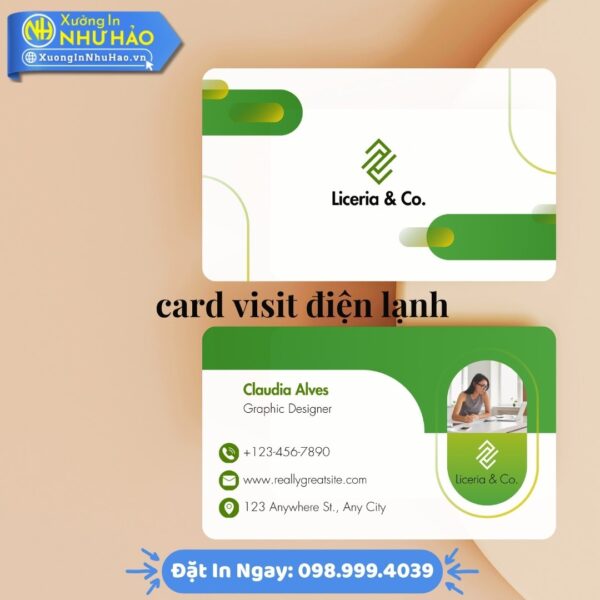 Địa Chỉ In Card Visit Điện Lạnh Uy Tín Toàn Quốc Tại Xưởng In Như Hảo: Chất Liệu Giấy, Nhựa PVC Bền Đẹp, Giá Hấp Dẫn