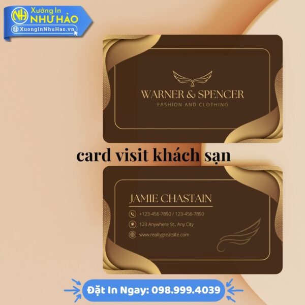 Giải Pháp Card Visit Khách Sạn Toàn Diện: Từ Thiết Kế Đến In Ấn Hoàn Thiện – Liên Hệ Ngay Xưởng In Như Hảo