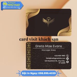 Giải Pháp Card Visit Khách Sạn Toàn Diện: Từ Thiết Kế Đến In Ấn Hoàn Thiện – Liên Hệ Ngay Xưởng In Như Hảo
