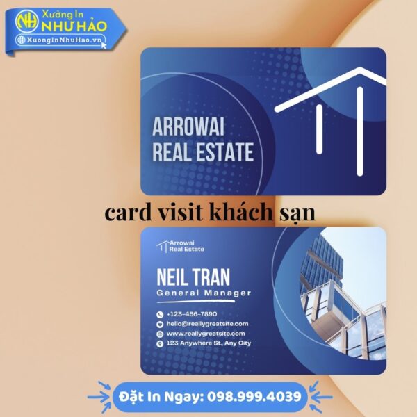 Giải Pháp Card Visit Khách Sạn Toàn Diện: Từ Thiết Kế Đến In Ấn Hoàn Thiện – Liên Hệ Ngay Xưởng In Như Hảo