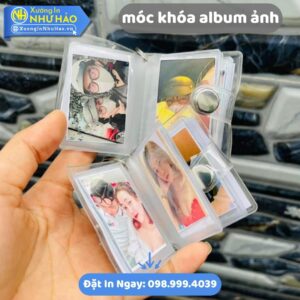 Móc Khóa Album Ảnh Theo Yêu Cầu: Mua Ngay Album Ảnh Mini Làm Móc Khóa Lưu Giữ Kỷ Niệm Từ Như Hảo