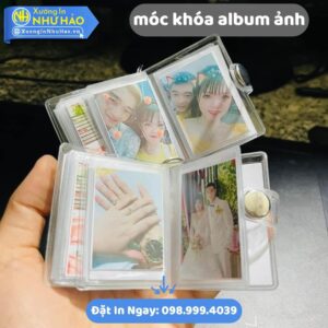 Móc Khóa Album Ảnh Theo Yêu Cầu: Mua Ngay Album Ảnh Mini Làm Móc Khóa Lưu Giữ Kỷ Niệm Từ Như Hảo