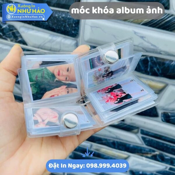 Móc Khóa Album Ảnh Theo Yêu Cầu: Mua Ngay Album Ảnh Mini Làm Móc Khóa Lưu Giữ Kỷ Niệm Từ Như Hảo