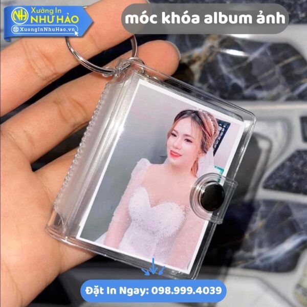 Móc Khóa Album Ảnh Theo Yêu Cầu: Mua Ngay Album Ảnh Mini Làm Móc Khóa Lưu Giữ Kỷ Niệm Từ Như Hảo