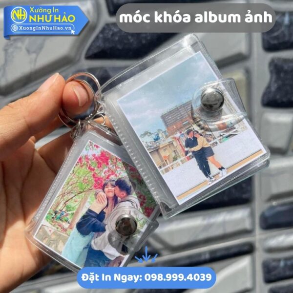 Móc Khóa Album Ảnh Theo Yêu Cầu: Mua Ngay Album Ảnh Mini Làm Móc Khóa Lưu Giữ Kỷ Niệm Từ Như Hảo