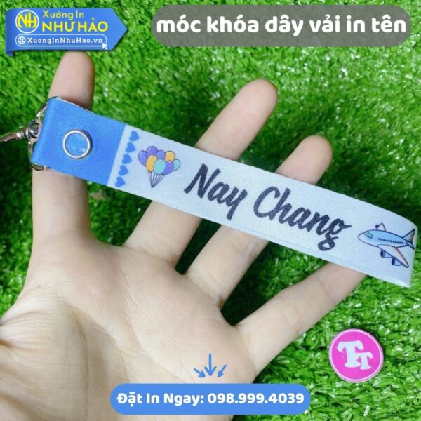 Bí Quyết Chọn Móc Khóa Dây Vải In Tên Theo Yêu Cầu Đẹp Và Bền Lâu Tại Xưởng Như Hảo