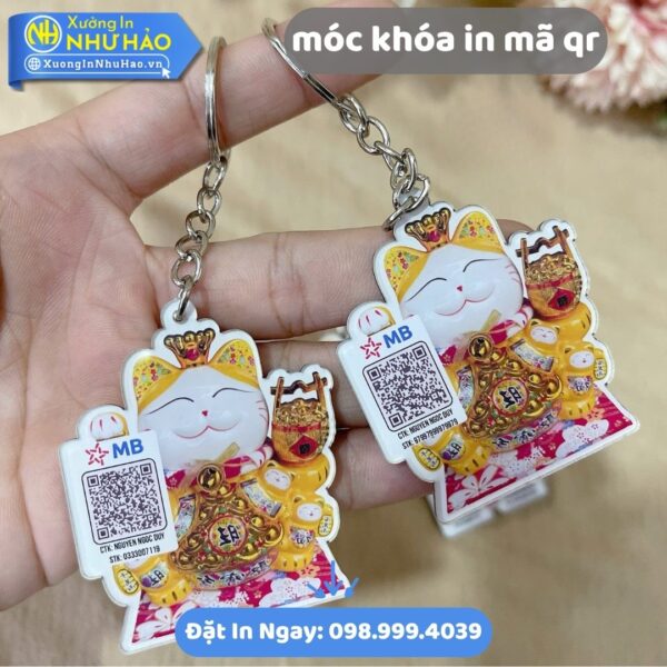 Móc Khóa In Mã QR: Giải Pháp Kết Nối Thông Minh, Tiện Lợi Và Đa Năng Cho Kỷ Nguyên Số