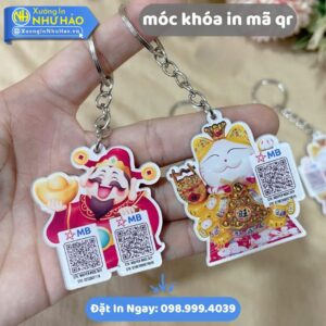 Móc Khóa In Mã QR: Giải Pháp Kết Nối Thông Minh, Tiện Lợi Và Đa Năng Cho Kỷ Nguyên Số