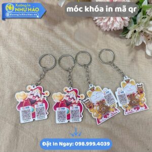 Móc Khóa In Mã QR: Giải Pháp Kết Nối Thông Minh, Tiện Lợi Và Đa Năng Cho Kỷ Nguyên Số