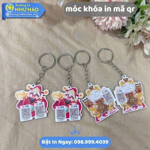 Móc Khóa In Mã QR: Giải Pháp Kết Nối Thông Minh, Tiện Lợi Và Đa Năng Cho Kỷ Nguyên Số