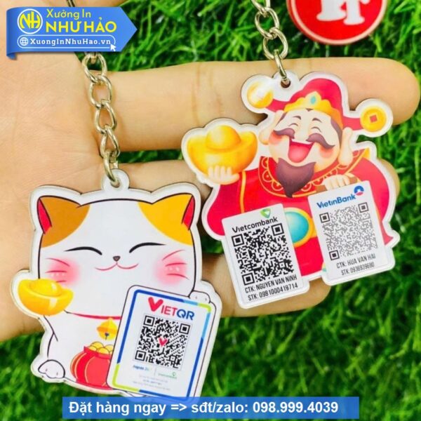 Móc Khóa In Mã QR: Giải Pháp Kết Nối Thông Minh, Tiện Lợi Và Đa Năng Cho Kỷ Nguyên Số
