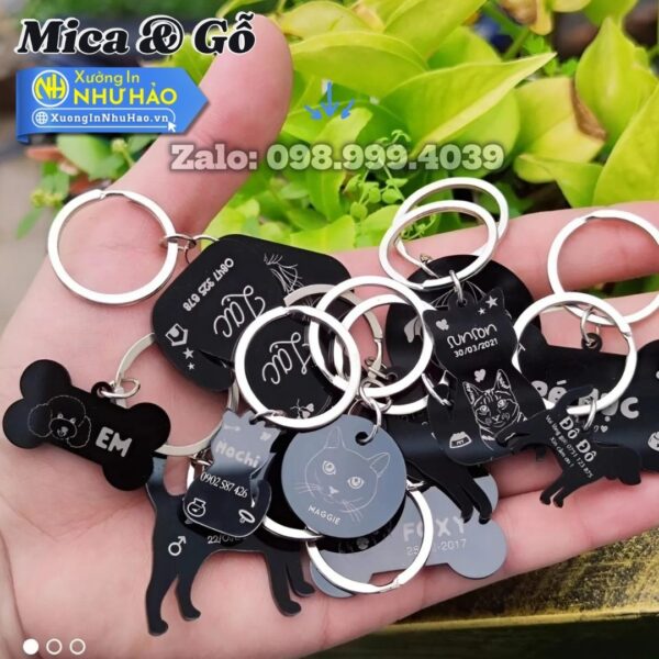 Đặt Làm Thẻ Tên Thú Cưng Theo Yêu Cầu Giá Rẻ, Giao Nhanh – Xưởng In Như Hảo