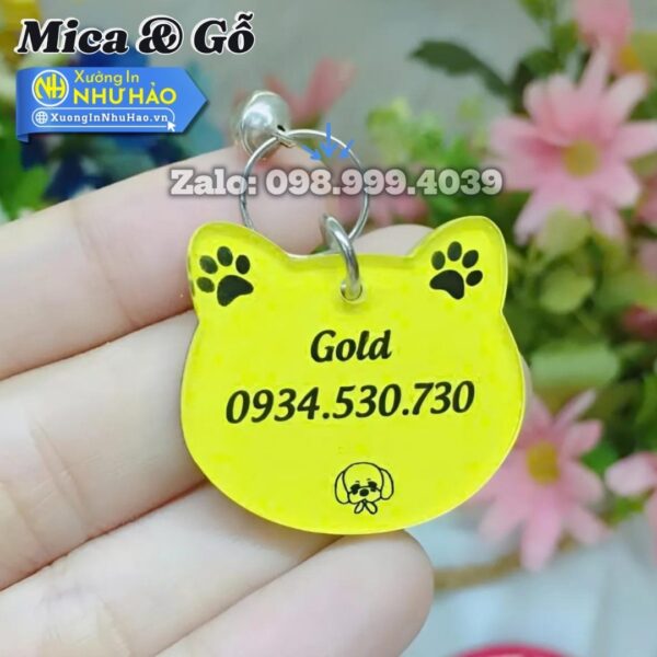 Đặt Làm Thẻ Tên Thú Cưng Theo Yêu Cầu Giá Rẻ, Giao Nhanh – Xưởng In Như Hảo