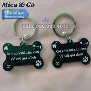 Đặt Làm Thẻ Tên Thú Cưng Theo Yêu Cầu Giá Rẻ, Giao Nhanh – Xưởng In Như Hảo