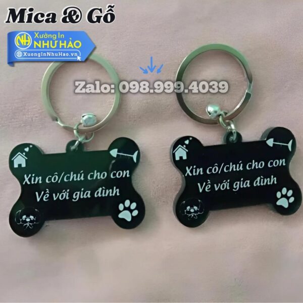Đặt Làm Thẻ Tên Thú Cưng Theo Yêu Cầu Giá Rẻ, Giao Nhanh – Xưởng In Như Hảo