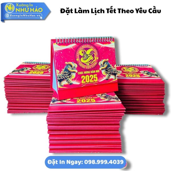 Đặt Làm Lịch Tết Theo Yêu Cầu: Giải Pháp Quà Tặng Đẳng Cấp, Báo Giá In Lịch 2026 Rẻ, Đẹp Tại Xưởng