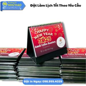 Đặt Làm Lịch Tết Theo Yêu Cầu: Giải Pháp Quà Tặng Đẳng Cấp, Báo Giá In Lịch 2026 Rẻ, Đẹp Tại Xưởng
