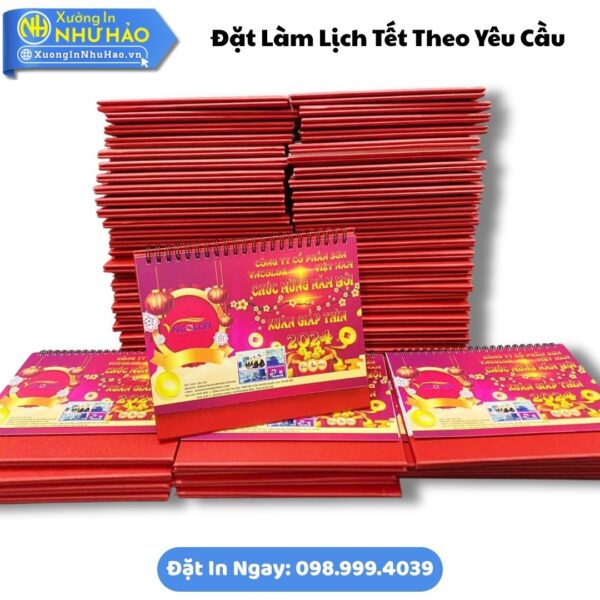 Đặt Làm Lịch Tết Theo Yêu Cầu: Giải Pháp Quà Tặng Đẳng Cấp, Báo Giá In Lịch 2026 Rẻ, Đẹp Tại Xưởng