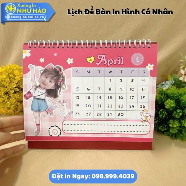 Lịch Để Bàn In Hình Cá Nhân Theo Yêu Cầu: Món Quà Tết Độc Đáo, Nhận In Số Lượng Ít, Giá Tại Xưởng